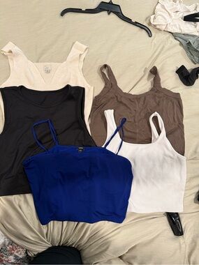 Source Unknown Royal Blue Spaghetti Strap Cami
